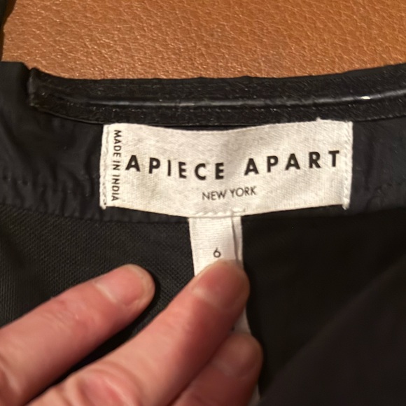 NWT Apiece Apart Todo Strapless Organic Cotton-Poplin Top - Picture 8 of 10